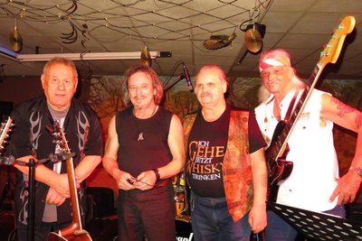 Band Nordlicht: Matthias Erren, Erhard Taubert, Jonny Knauer, Dietmar Weller (v. l.).