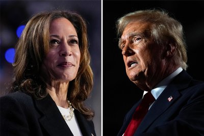 Am 5. November steht die US-Präsidentschaftswahl an. Die demokratische Kandidatin Kamala Harris (l) und der ehemalige US-Präsident Donald Trump befindet sich im Wahlkampf-Endspurt.