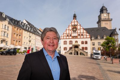 Der langjährige Chef der Initiative Plauen, Steffen Krebs, kritisiert die fehlende Unterstützung bei der Organisation der Plauener Stadtfeste.