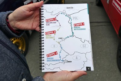 So sieht im Groben die diesjährige Tour des Pothole Rodeo Germany aus. Los geht es mit einer Zwei-Tages-Etappe.