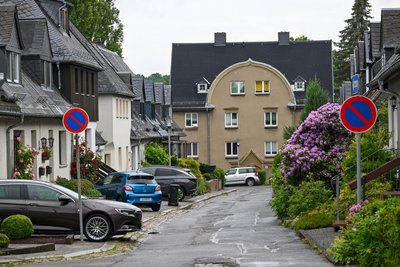 Die „Ostheim“-Anlage an der Augustusburger Straße hat heute deutlich von der ursprünglichen Struktur verloren.