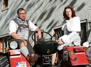 Tanja und Robby Schmidt waren schon vor zwei Jahren zum Prinzenpaar auserkoren würden - und können ihre Rollen nun endlich ausfüllen.