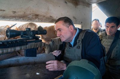 Israels Verteidigungsminister Israel Katz lehnt einen Rückzug der Armee aus dem Südlibanon ab. Foto Archiv