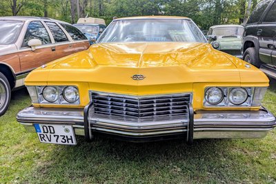 Auch amerikanische Modelle, wie diese Buick, warn in Oberbobritzsch dabei.