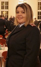 Vier Frauen und Männer, die mit der Waldbrandmedaille 2022 geehrt wurden: Lisa Höcherl (29) von der Freiwilligen Feuerwehr Schönbrunn.