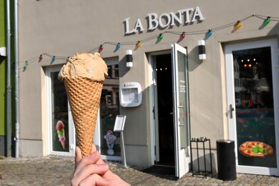 Eis gibt es auch bei „La Bonta“ in Rochlitz.