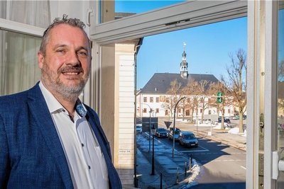 Der Vorsitzende des Gewerbevereins und Sprecher der Innenstadt-Initiative André Unger. 