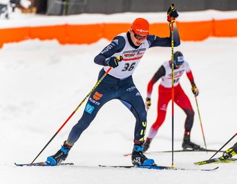 Luca Petzold überzeugte in Seefeld zweimal als Zweiter. 