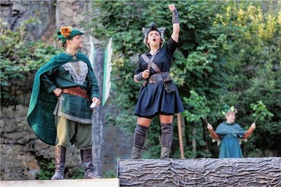 „Robin Hood“ von Robert Strauß eröffnet am Sonntag die Greifenstein-Festspiele 2023. Das Stück war schon im Vorjahr zu erleben.