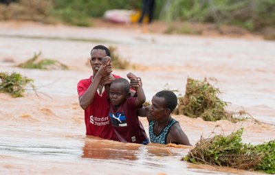 In Teilen Afrikas führt El Nino zu Überschwemmungen (Archivbild)