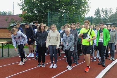 Start zum Nepallauf 2022: Insgesamt 435 Läufer waren dabei. 