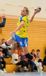 Für Natalie Holeckova stand diesmal nur ein Tor zu Buche. Generell nutzten die HSV-Damen zu wenige ihrer guten Chancen. 