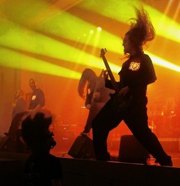 Die Band "Omega Purge" kam beim Publikum gut an. 