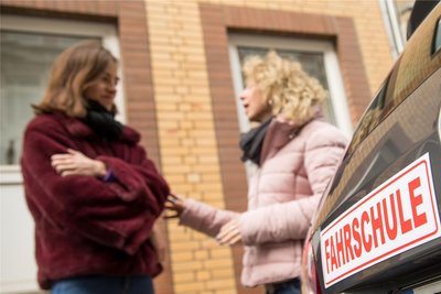 In der Lila Villa findet ein Kurs für Frauen statt, die wieder Auto fahren möchten.