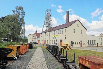 Die Anlage des Forschungs- und Lehrbergwerks auf der Reichen Zeche.