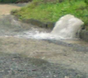 Kleiner Geysir in Reichenbach