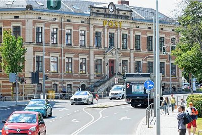 Das Hauptpostamt in Freiberg ist ab Donnerstag geschlossen.