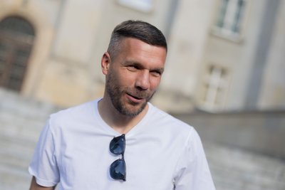 Der ehemalige Fußball-Nationalspieler Lukas Podolski kann den Verein Gornik Zabrze übernommen. (Foto aktuell)