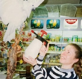 Martina Lawnik in den 1990er-Jahren. 