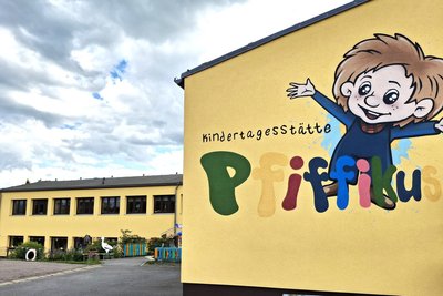 Die Fassade der Kita Eppendorf wurde erneuert.