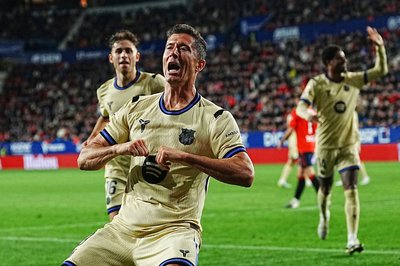Robert Lewandowski erhält in Barcelona keinen neuen Vertrag mehr. (Archivbild)