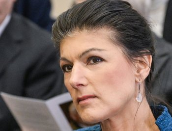 Sahra Wagenknecht ist am Mittwoch zu Gast im "Chemnitzer Salon".