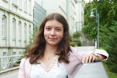 Begann schon während ihrer Abiturzeit am Zschopauer Gymnasium mit dem Bergsteigen: Matilda Hunger.
