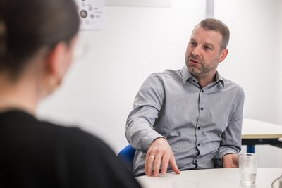 Tritt bei der Oberbürgermeister-Wahl in Aue-Bad Schlema am 7. Juni für die CDU an: Marcus Hoffmann.