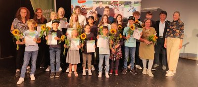 Die Ehrung von 25 erfolgreichen Sportlerinnen und Sportlern war ein Höhepunkt der Abschlussveranstaltung der 13. Vogtlandspiele. 