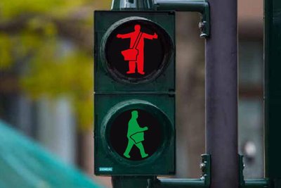 Die Figur des Wärschtlamos soll eine Ampel in Hof zieren.