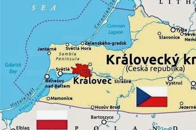 Böhmen ahoj: erst Königsberg, dann Kaliningrad, jetzt Královec. 