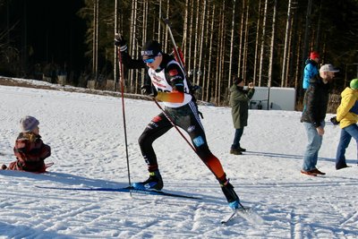 Ende Januar erkämpfte sich Hugo Winter in Oberhof nationales Silber auf der Sprintstrecke.