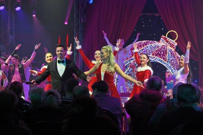 Im Weihnachtszirkus gab es ein buntes Programm.