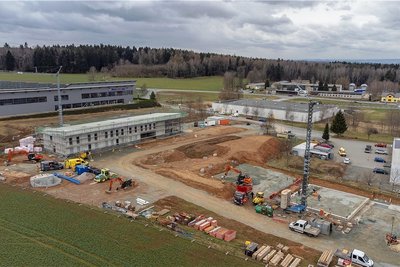 Das Feuerwehr-Kompetenzzentrum in Eich kann weitergebaut werden.