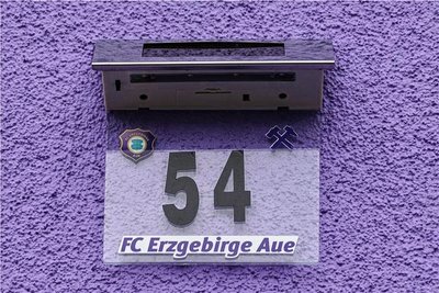 Aue-Merchandise findet sich in vielen kleinen Details. 