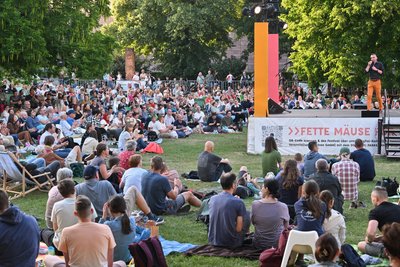 Gerrard Schueft moderiert den Poetry Slam seit neun Jahren.