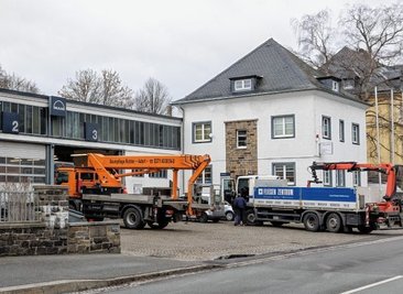 Derzeit werden die Busse und Lastwagen des Regionalverkehrs Erzgebirge in der Werkstatt an der Geyersdorfer Straße repariert. 