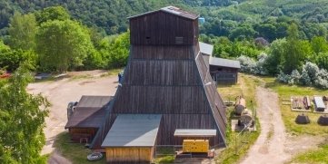 So sieht das Gebäude des Schachtes 208 aktuell aus.