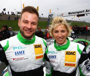 Rahel Frey und Philip Geipel wurden zum Saisonauftakt 20. und 12. und wollen am Sachsenring in die Top Ten.