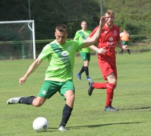 Pierre Kretzschmar erzielte beim 3:0-Erfolg gegen den TSV Ifa Chemnitz den ersten Treffer für den SV Tanne Thalheim. 