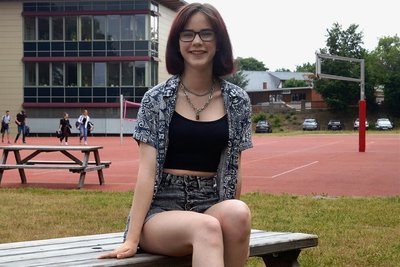 Katharina Gabriel ist mit Abi-Schnitt 1,0 die Jahrgangsbeste vom Pestalozzi-Gymnasium Rodewisch.