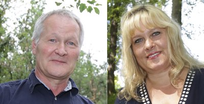 Lothar Kramer (links) ist in Pöhl der Herausforderer von Daniela Hommel-Kreißl. In der Gemeinde befindet sich die bei Ausflüglern, Touristen und Wassersportlern sehr beliebte Talsperre Pöhl.
