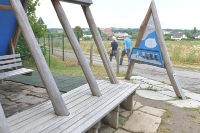 AmTuttendorfer Weg in Freiberg beginnt die Entdeckerspur.