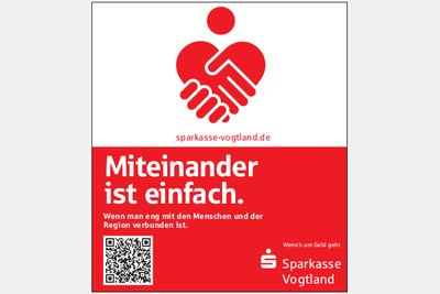 Anzeige: Sparkasse Vogtland