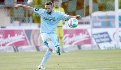 "Es muss nicht immer gut aussehen. Hauptsache, wir gewinnen", sagt CFC-Abwehrchef Marc Endres.
