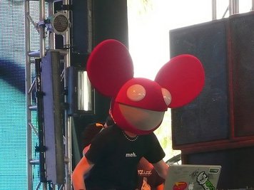 Deadmau5 bei einem Auftritt im Jahr 2008.