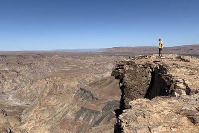 Am zweitgrößten Canyon der Welt.