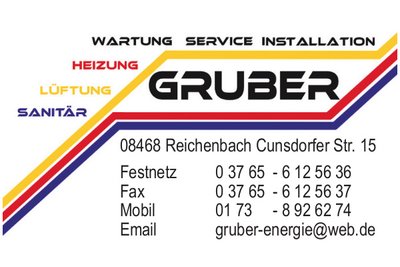 Anzeige: Fa. Oliver Gruber 