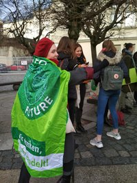 Superkräfte für grüne Themen aktiviert die Plauener Schülerin Jelena Wardezki. 