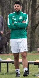 Abschied von der Trainerbank: Manuel Kluge vom SVL. 